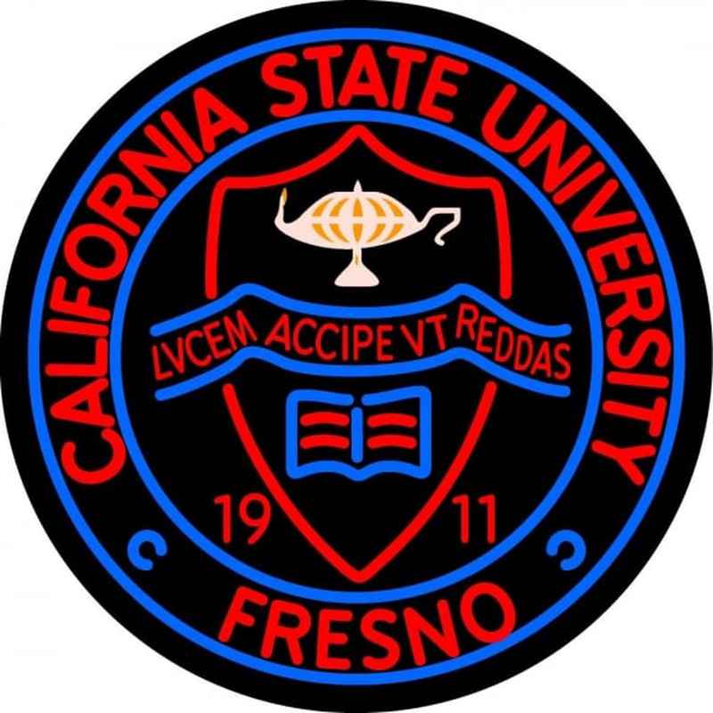 Custom California State University Fresno Neon Sign Neon Sign USA ...