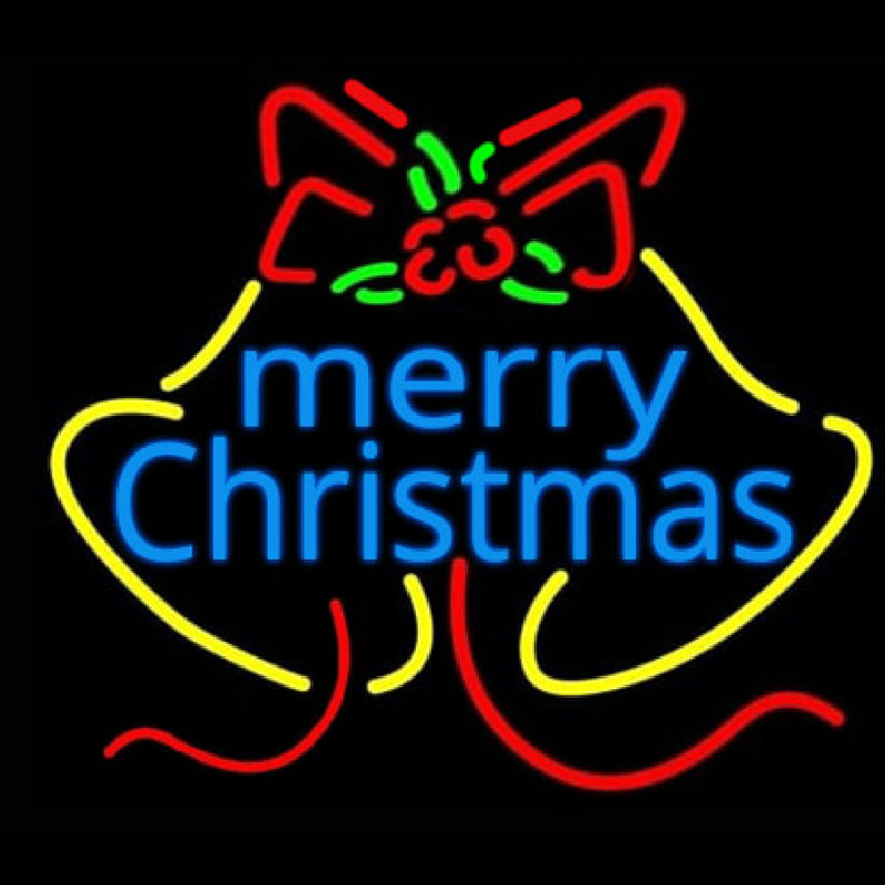 Custom Yellow Merry Christmas Neon Sign USA – Custom Neon Signs Shop ...