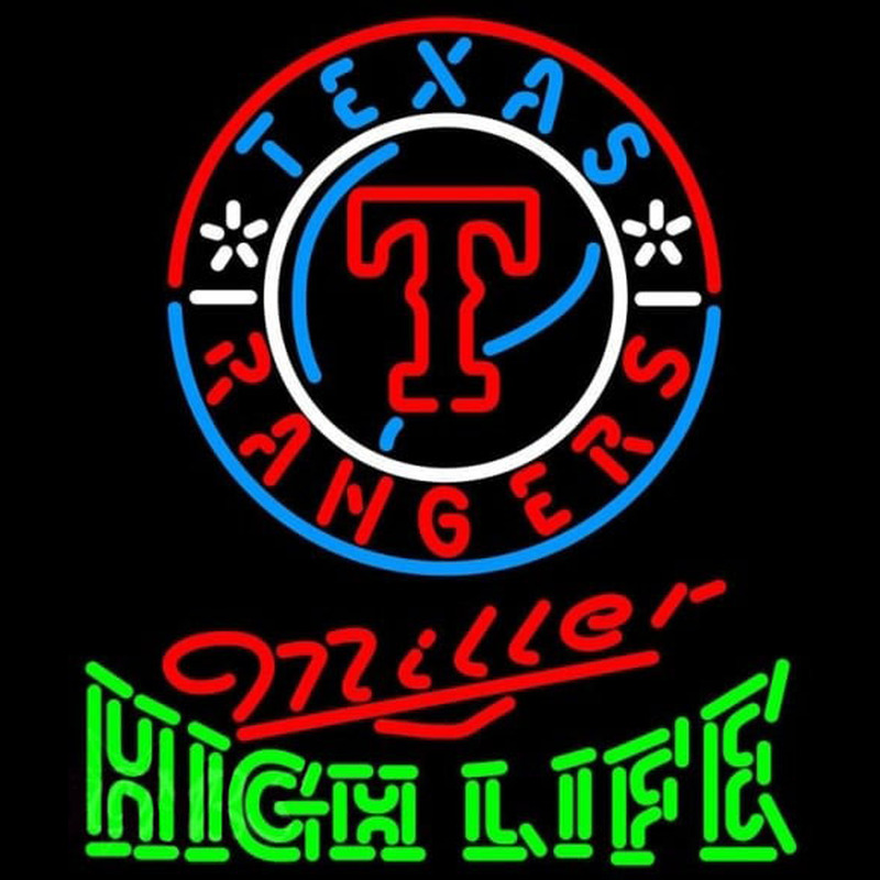 Custom Michelob Texas Rangers Mlb Beer Sign Neon Sign Usa Custom Neon Signs Shop Neon Signs Usa 5582