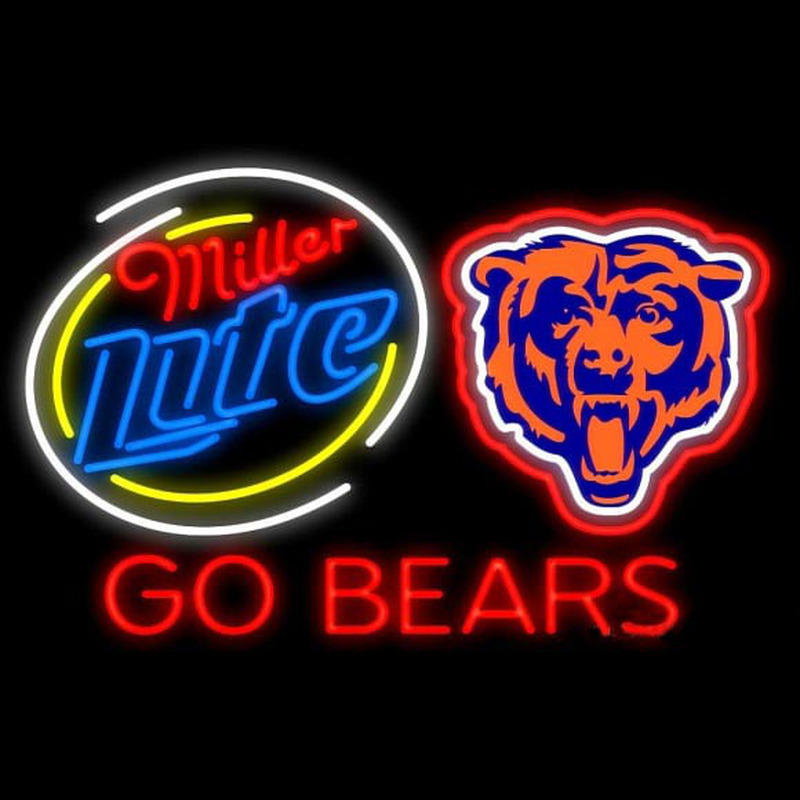 Custom Chicago Bears Alternate Logo Nfl Neon Sign Neon Sign Usa