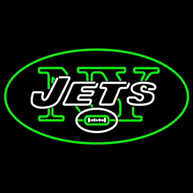 Custom New York Jets Primary Pres Logo NFL Neon Sign Neon Sign USA