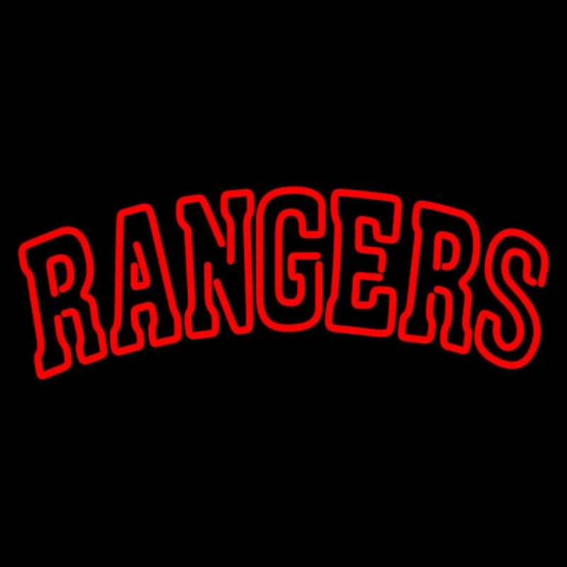 Custom New York Rangers Wordmark Logo Nhl Neon Sign Neon Sign USA