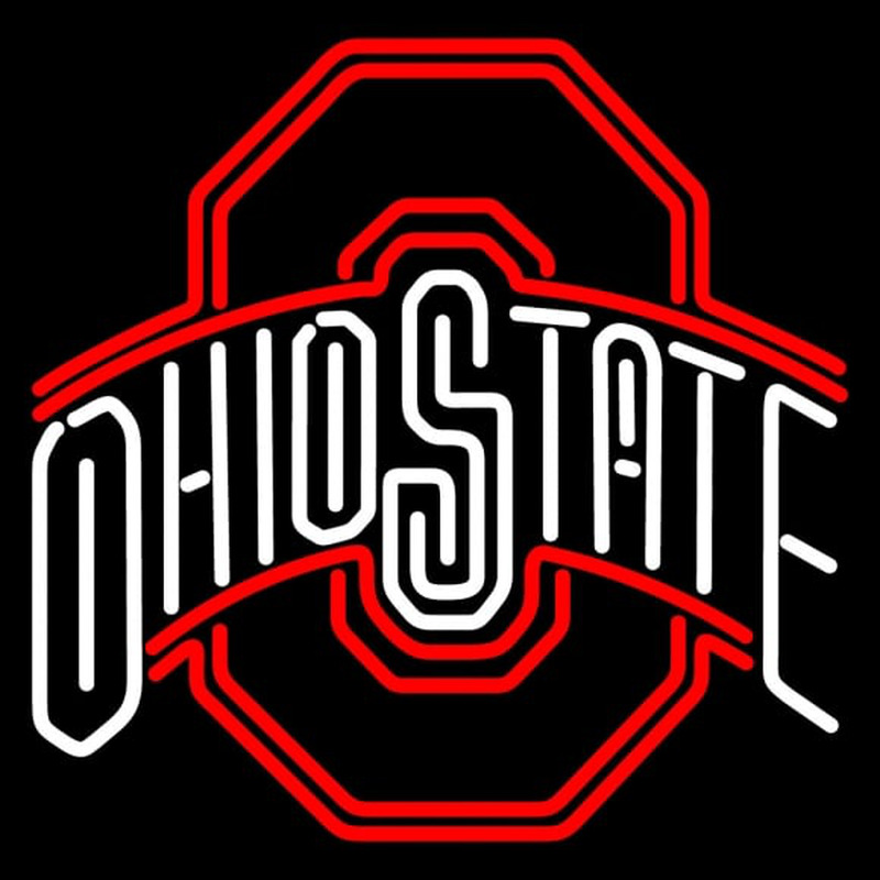 Custom Ohio State University Logo Neon Sign Neon Sign USA Custom Neon