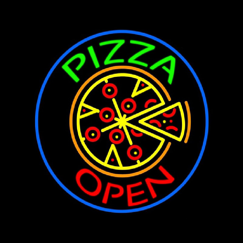 Custom Pizza Open Neon Sign USA – Custom Neon Signs Shop – Neon Signs USA