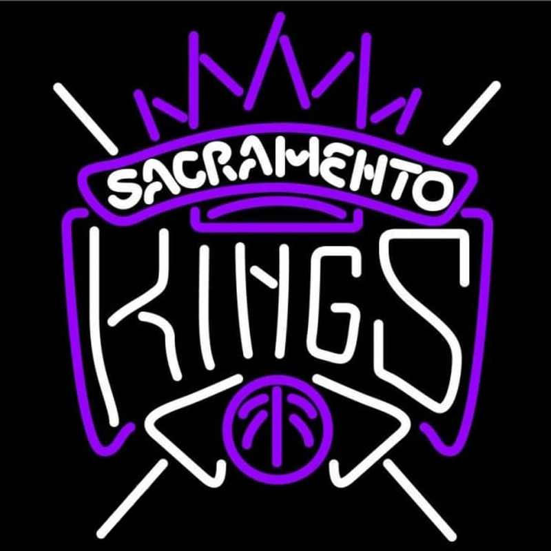 Custom Sacramento Kings NBA Neon Sign Neon Sign USA Custom Neon Signs